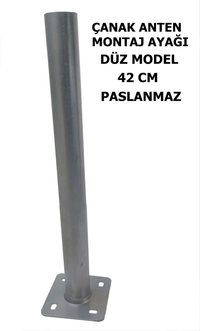 Çanak Anten Montaj Ayağı Düz Model