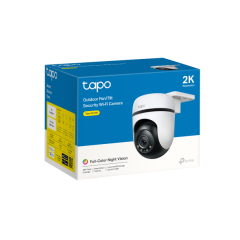 TP-Link Tapo C510W, 2K QHD, Yatay Dikey Dış Mekan IP66, WiFi, Renkli Gece Görüşü, İki Yönlü Ses Güvenlik Kamerası