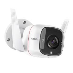 TP-Link Tapo TC65, 3,0Mpix, İç ve Dış Mekan, IP66, WiFi, 30Mt. Gece Görüşü, İki Yönlü Ses Güvenlik Kamerası