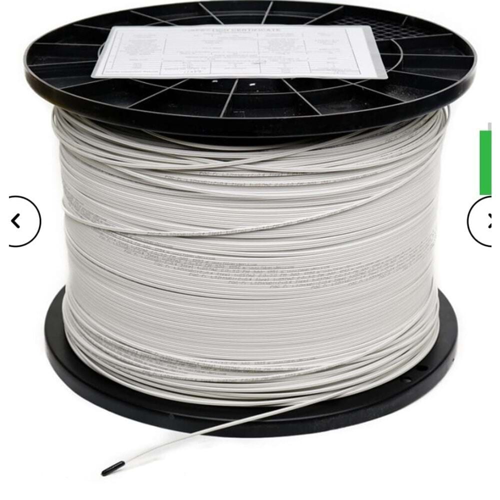 Fiber Optik Kablo Drop İç Mekan (1 Core) 2x0.4mm Stell 2,0x 3.00mm LSZH (1000 M)